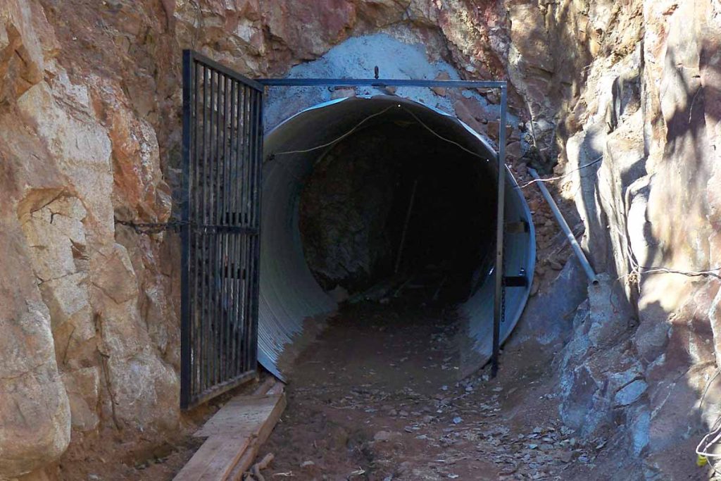 swallow mine entrance